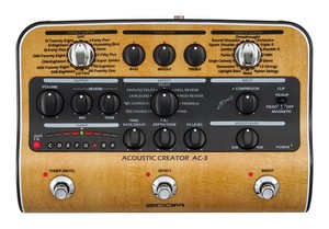 Zoom AC3 Acoustic Creator Multi Effects Pedal
