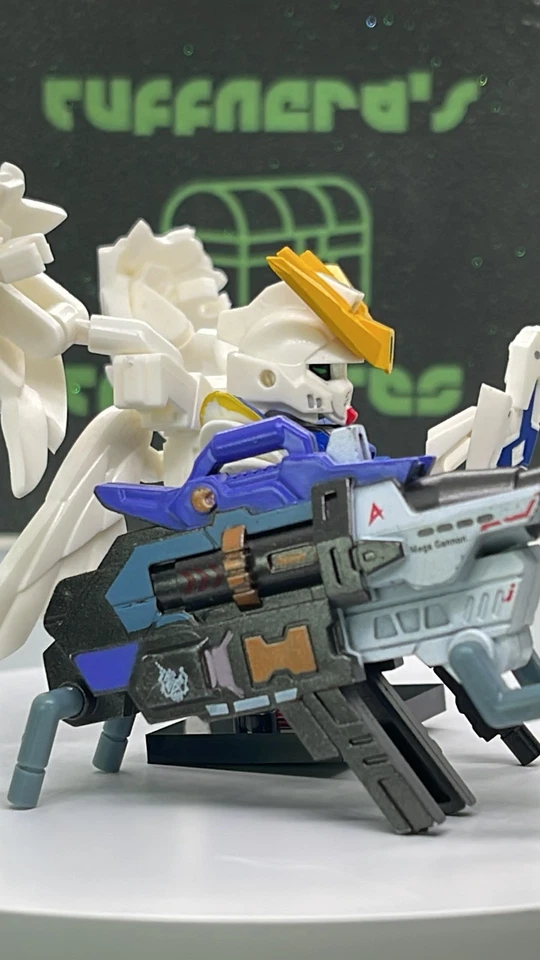 ULTRA DELUXE Custom PAD Printed LEGO WING GUNDAM ZERO XXXG-00W0 Brick MiniFig - Image 4 of 4
