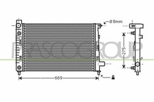 Radiateur Mercedes 320