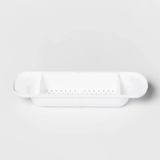 Kids' Bath Storage Caddy White