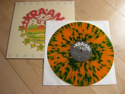 RARE LIMITED COLORED VINYL KRAAN SANDGLASS LP LANGSPIELPLATTE ONLY 500 PIECES!!