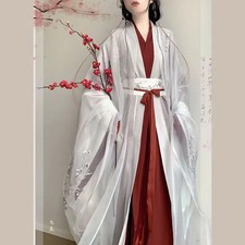 Chinese Hanfu Dress Women Traditional Cosplay Costume Birthday Party Dress