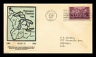 US COVER NORTHWEST TERRITORY ORDINANCE FDC SCOTT 795 LINPRINT CACHET