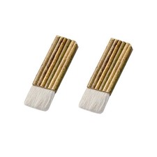 Hake Brush Set Kiln Wash Brush Bamboo Paint Blending Brushes for Acrylic