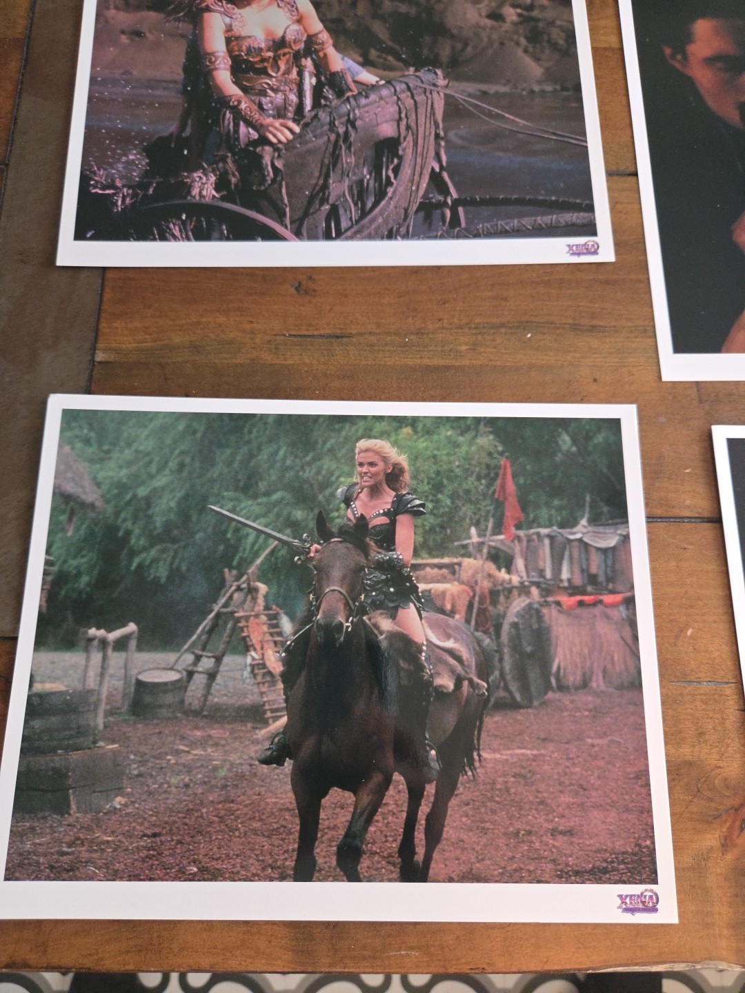 Vtg Xena Rittenhouse 8x10 Case Topper Photo Card Lot S1 S2 image 2