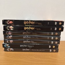 Harry Potter Complete Series 1-7 pt 1 Collection Set DVD Lot Of 7 Movies READ