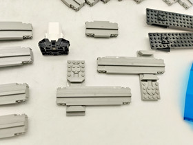 LEGO 6990 6921 Monorail Futuron Bundle 6991 Space Motor Tracks 6399