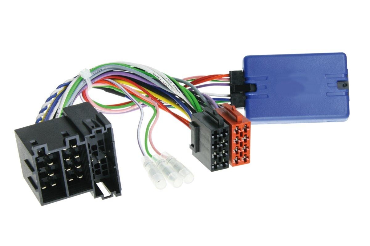 Interface volant FA007 Fiat Ducato 06-08 connecteur Mini-ISO autoradio