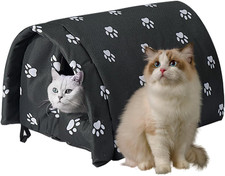 Cat House for Outdoor Cats in Winter, Feral Cat Shelter, Cat House Thickened Wea