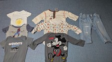 Infant Boy Size 6-9 months LOT of long Sleeve Bodysuit and Pants