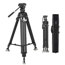 SmallRig AD-100 FreeBlazer HeavyDuty Carbon Fiber Tripod System 78" Video Tripod