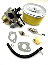 For Honda GX160 5.5HP GX200 16100-ZH8-W61 Carburetor Gasket Spark Plug Filter