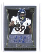 2013 Panini Select C.J. Anderson Rookie Autographs #254 #/499