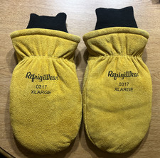 RefrigiWear Insulated Leather Mitt X-Large 0317, Protection for Extreme Temps