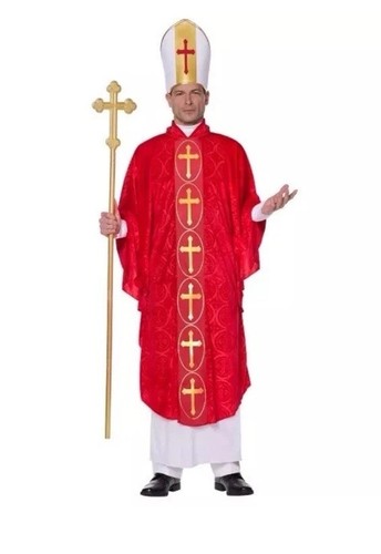Spirit Halloween Adult Bishop costume funny Halloween costume