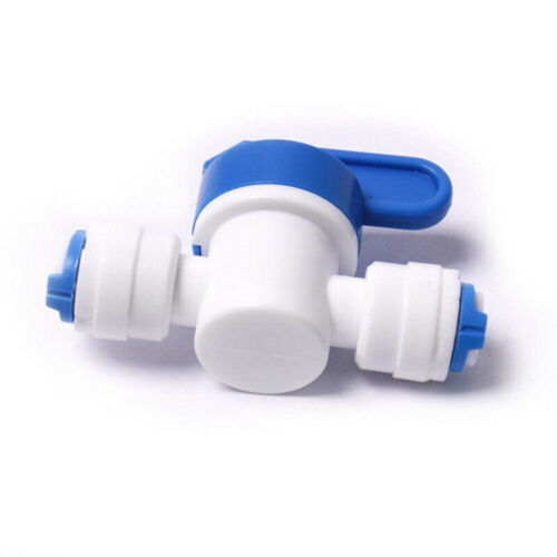 5* 1/4" Ball Valve Inline Tap Quick Connect Push For RO Water Reverse Osmosis ## - Picture 12 of 12