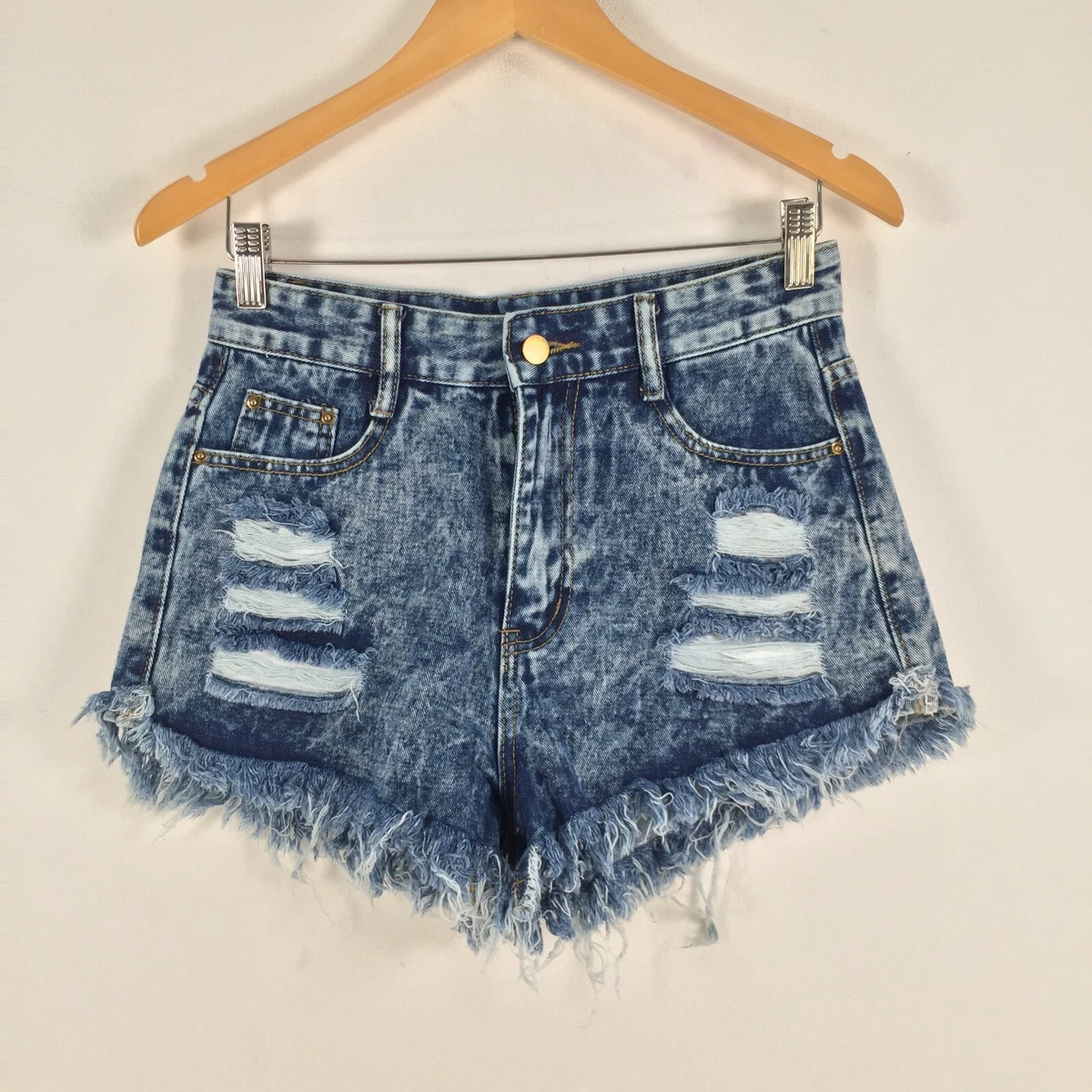 Shein shorts cheap denim