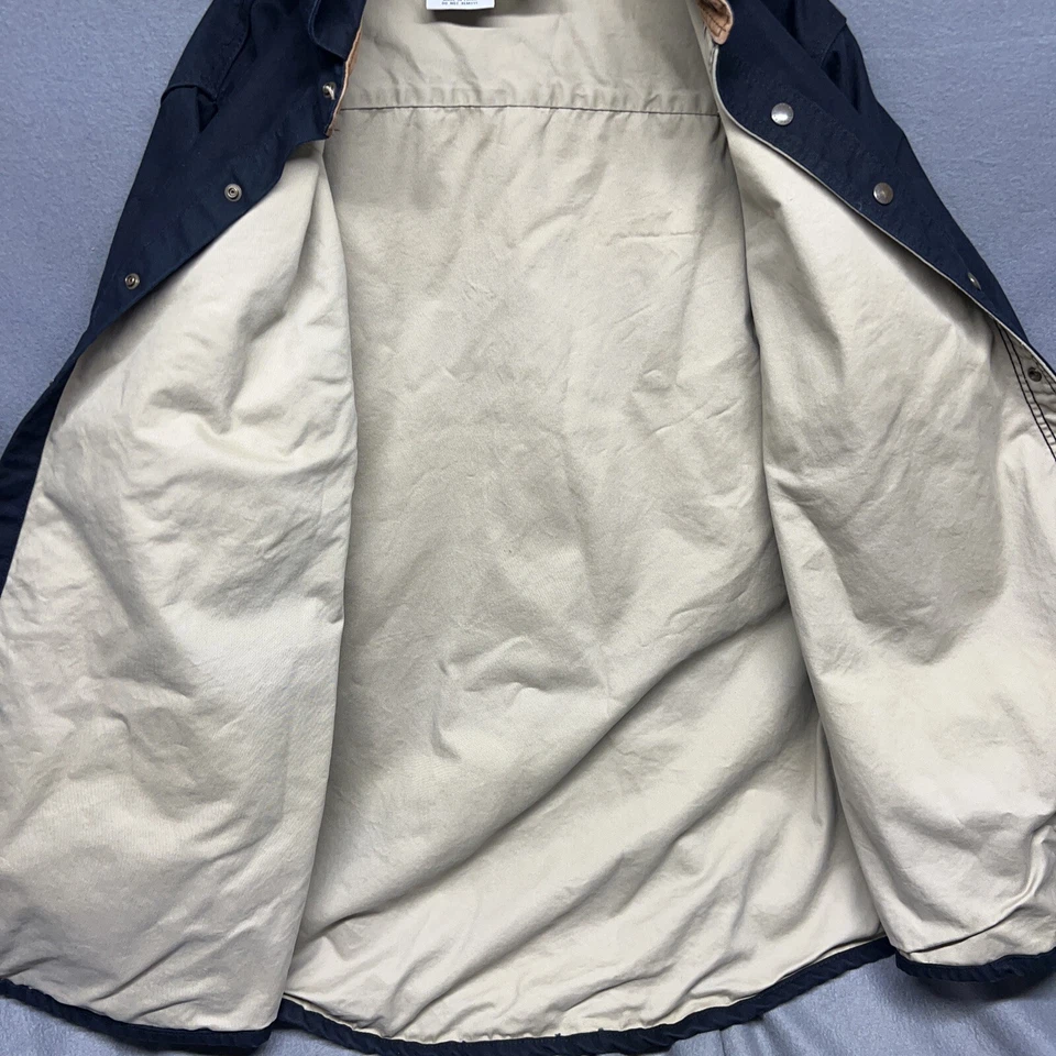 RASCO FIRE RESISTANT BLACK DUCK SHIRT JACKET 2X Long - Image 4 of 4