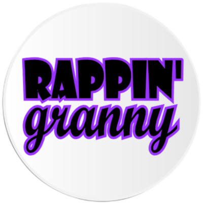 Rappin Granny - 100 Pack Circle Stickers 3 Inch - Rap Grandma ...