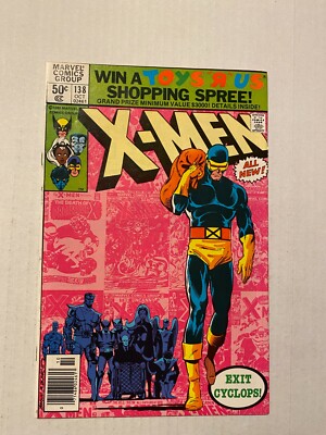 UNCANNY X-MEN #138 DARK PHOENIX SAGA AFTERMATH CYCLOPS LEAVES THE