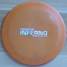 Quest Advanced Technologies Premier Inferno (Orange, 174g) - Vintage Disc Golf