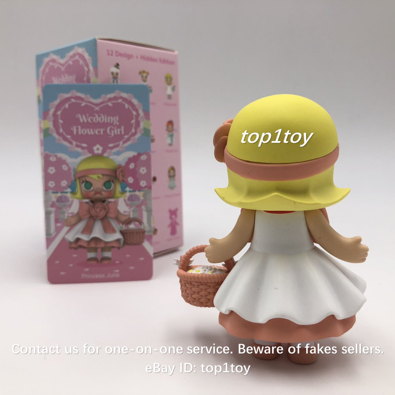 POP MART KENNYSWORK Molly Wedding Flower Girl Princess June Mini
