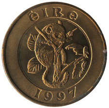 1997 Ireland 25 Euro Coin Dormouse