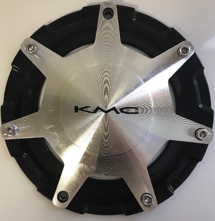One Pre-Owned KMC 1081L191-1 S708-07 ABS Wheel Rim Center Cap 1299