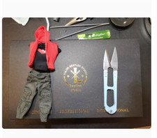 Cappuccetto Rosso Top Pantaloni Gilet 1/12 Set Vestiti Bambola Accessori per Modellino Modellino 6"