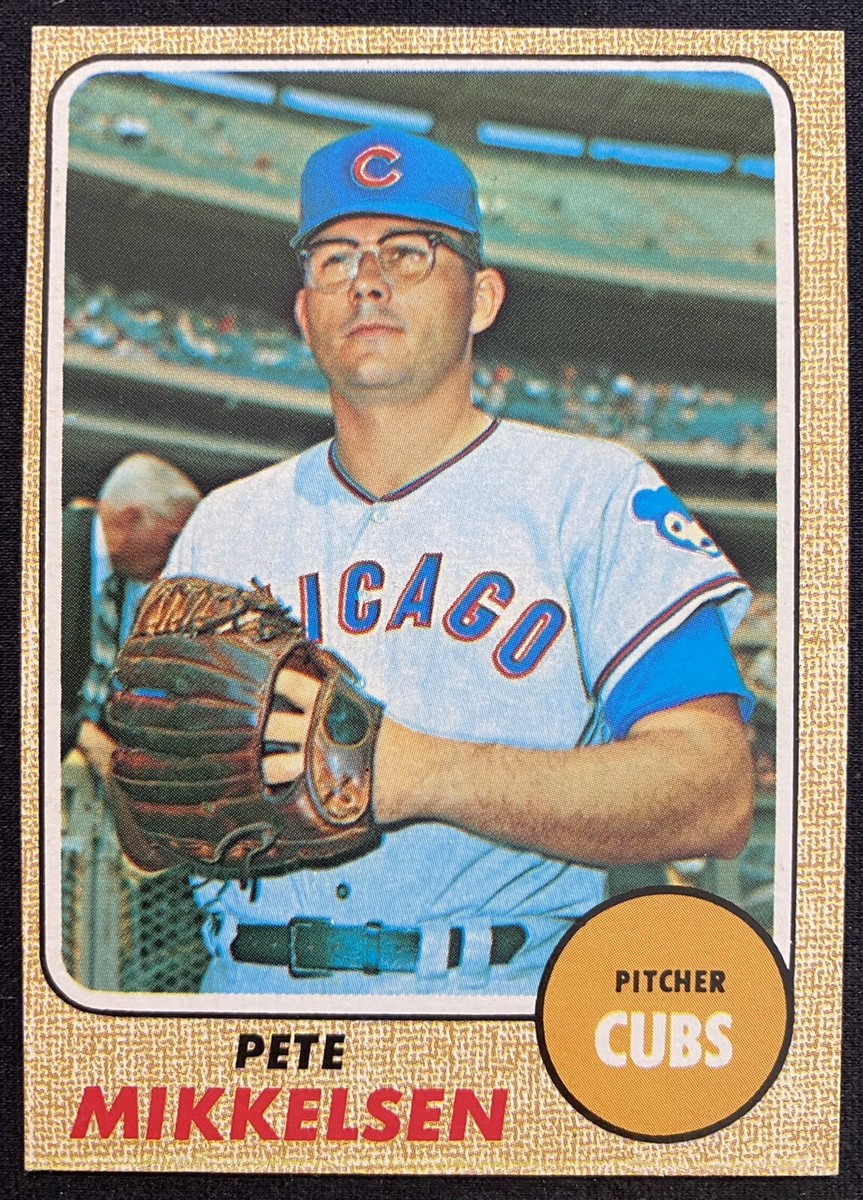 1968 Topps Baseball Pete Mikkelsen #516 NM | eBay