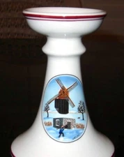 Villeroy & Boch Naif Christmas Tall Candlestick Candle Holder