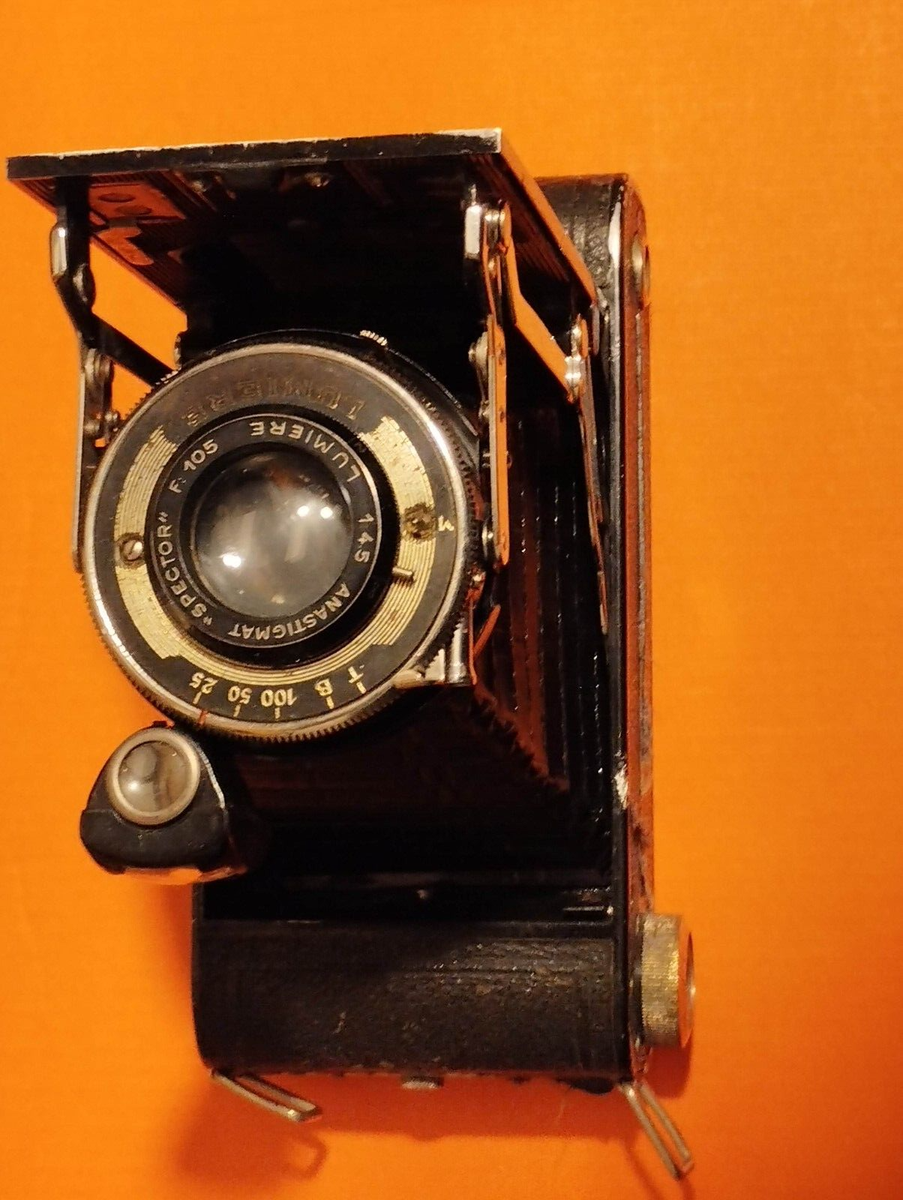 Camera Antique Blow Up Anastigmat 1:4.5 F=7.5mm Vintage Not Zeiss