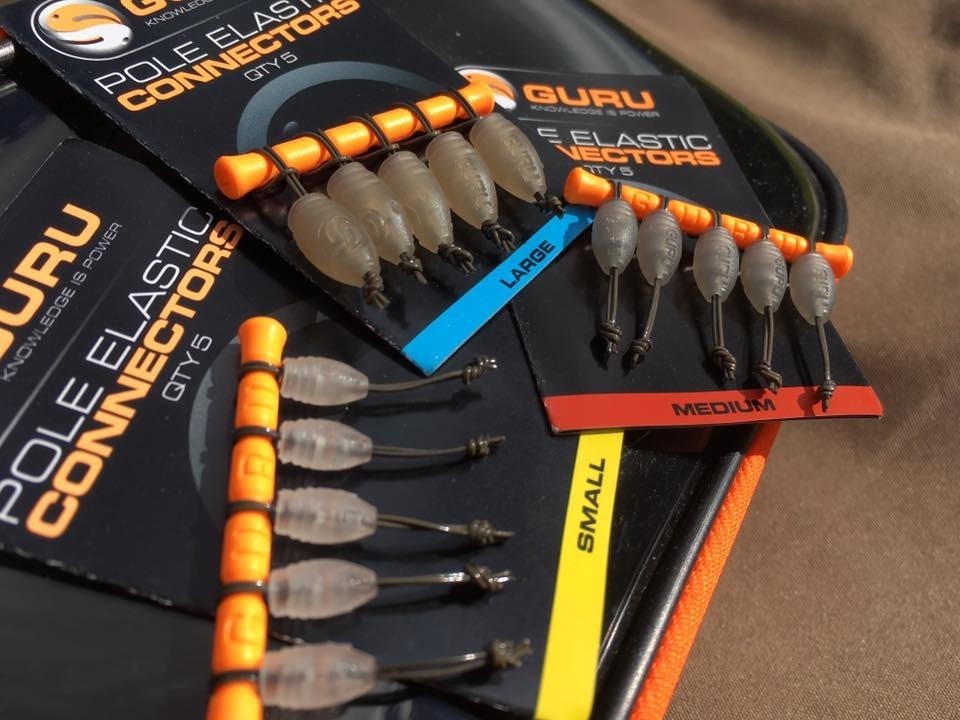 Guru Elastic Connector Dacron Pole Rig Rubber Bush Coarse Fishing