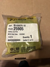 LMI Milton Roy 25905 HEAD, 6.0 PVC, MACHINED --Discontinued