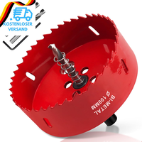 Yeepeo LochsäGe 100Mm, Universal Hss M42 Bi-Metall LochsäGen, LochkreissäGe Mit