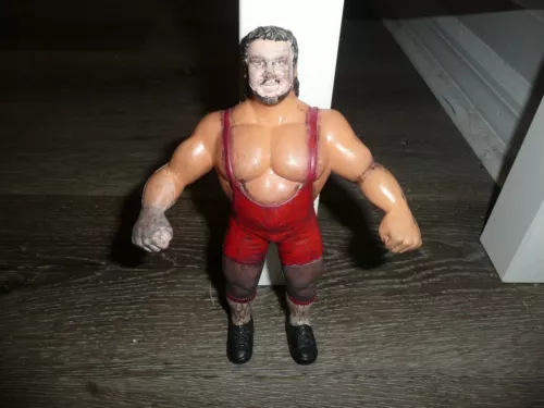 Ted Arcidi 1986 WWF LJN Titan Sports 8" Wrestling Action Figure Poor Condition