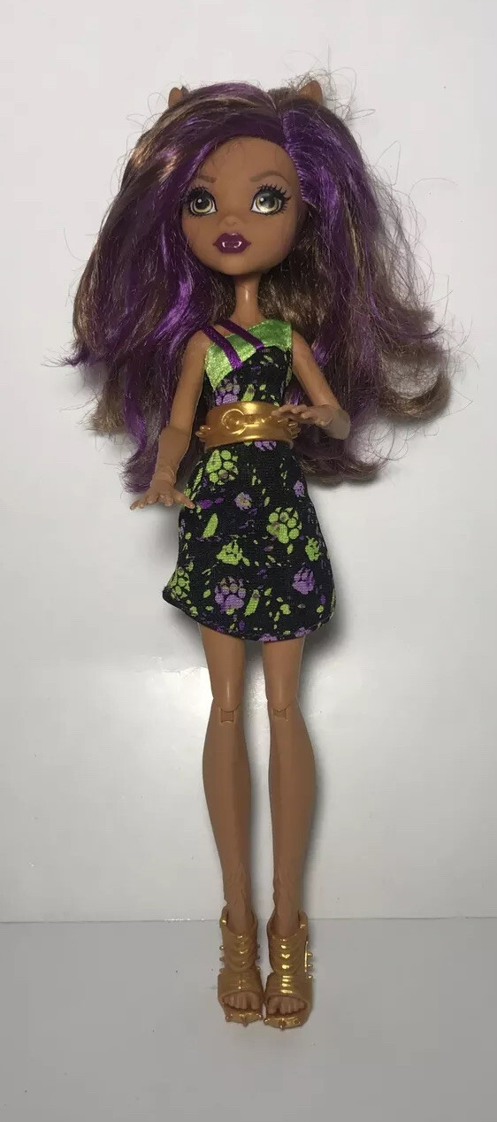 Monster High Clawdeen Wolf Daughter of Werewolf Doll 2008 By Mattel