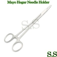 German Grade Mayo Hegar Needle Holder Driver 8" Surgical Dental Instruments