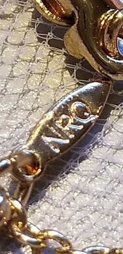 Juego de collar gargantilla de cristal con bisel redondo Avon NRQ - Imagen 9 de 10