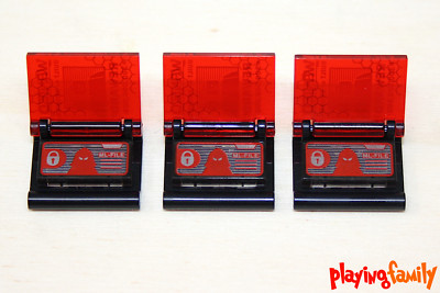 LEGO STAR WARS, 3 Auftragsbücher für Bounty Hunter, Wanted, MOC aus LEGO -Teilen