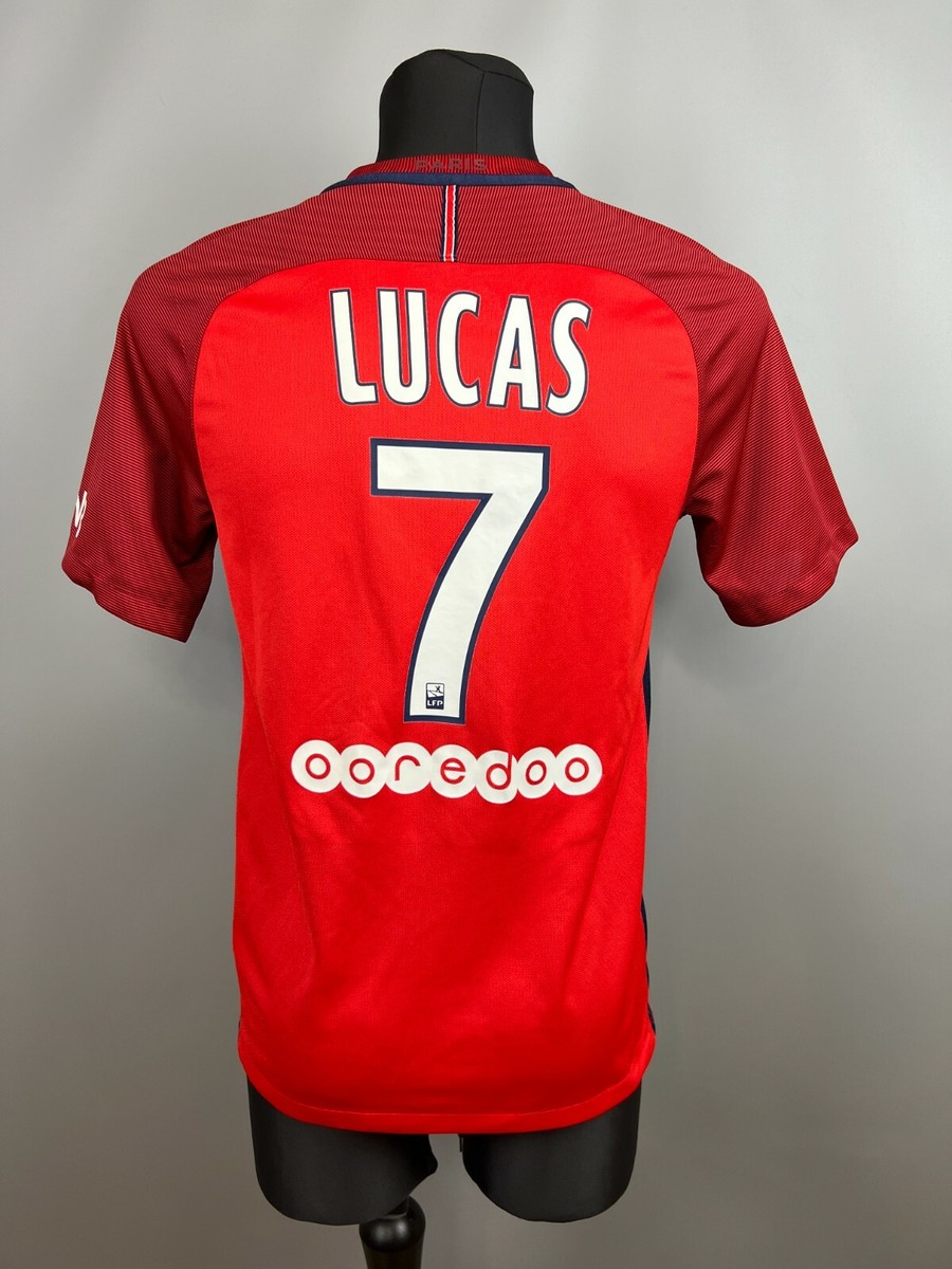 NIKE PARIS SAINT-GERMAIN 2016 2017 LUCAS AWAY SHIRT PSG FOOTBALL
