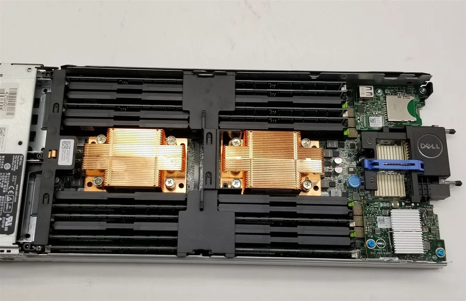 Dell PowerEdge M620 Blade Server F9HJC 2*E5-2650 8-Core 2GHz CPU 96GB RAM - Image 4 of 4