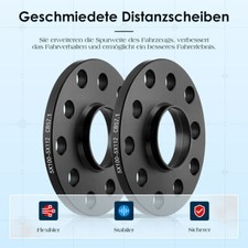 Spurverbreiterung Spurplatten Distanzscheiben Passend für VW Bora 1J2 Schwarz