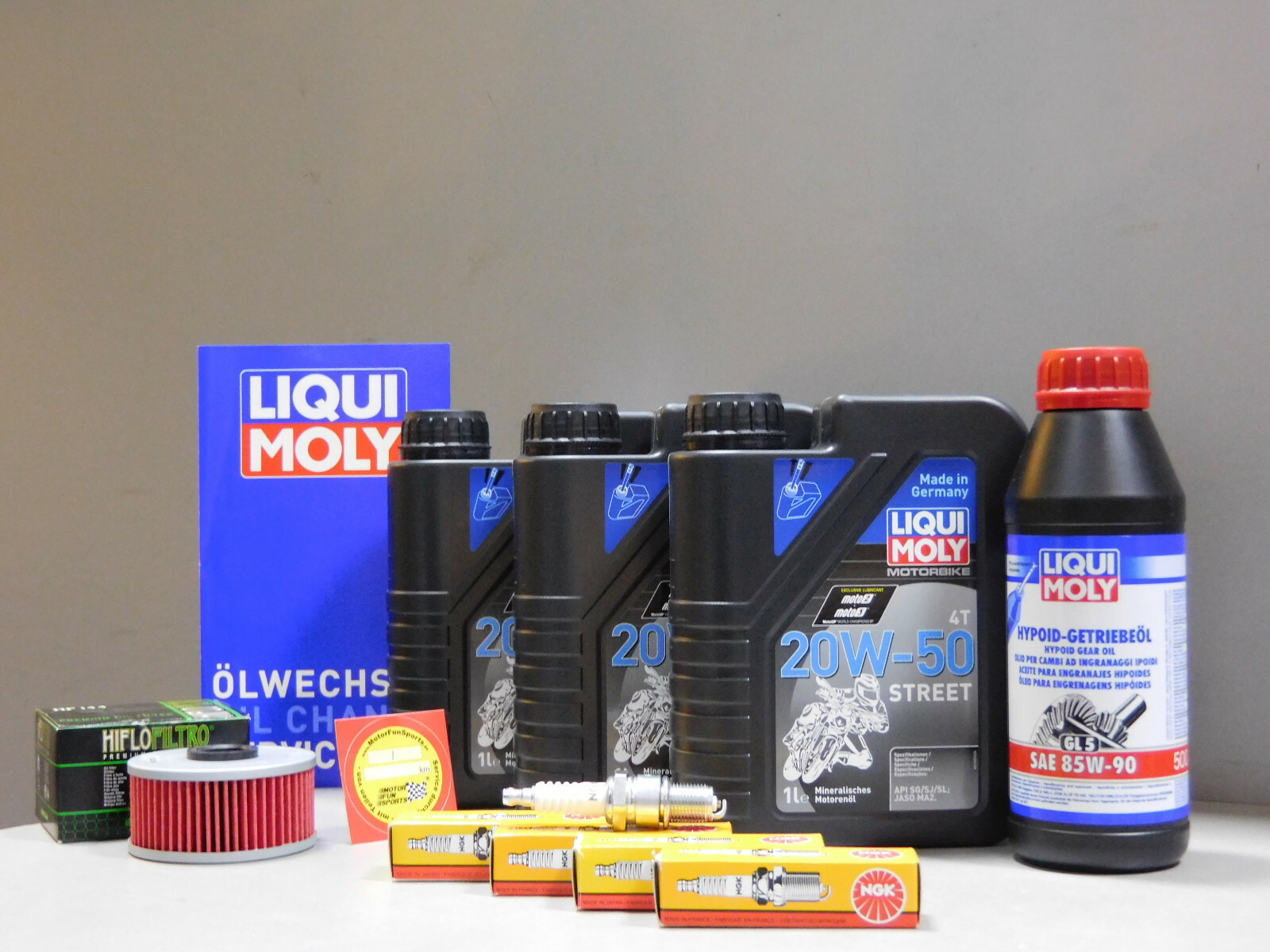 Maintenance Set XJ 650 Oil Spark Plug Service Inspection