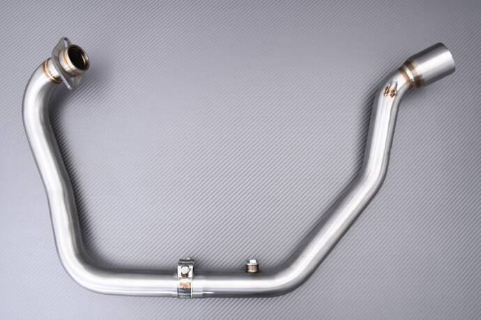 Tuyau d'échappement en acier inoxydable durable pour Gixxer SF 250