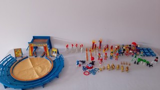 Playmobil vintage cirque 3510 3512 3513 3553 3518