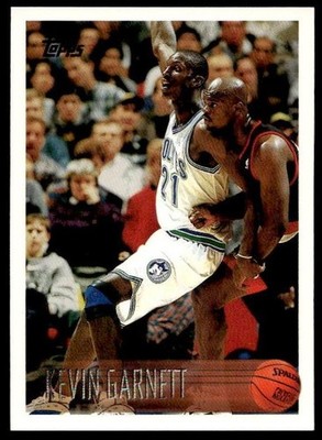 1996-97 Topps #45 Kevin Garnett Minnesota Timberwolves