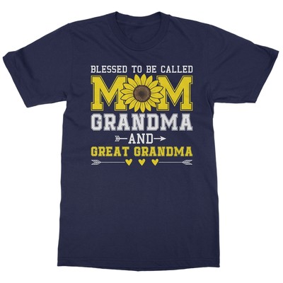 Blessed to be Called Mom and Grandma - Sunflower Unisex T-Shirt