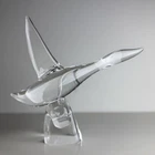 Rare Vintage Large Steuben Art Glass Water Bird #8095 By Lloyd Atkins EXC 11"