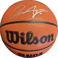 Utah Jazz Ochai Agbaji Signed NBA Basketball Beckett Certified Kansas Jayhawks